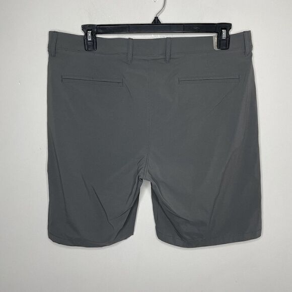 J CREW Mens Tech Shorts NEW Charcoal Gray Stretch Performance BE055 Golf 36 x 9 - Picture 5 of 11
